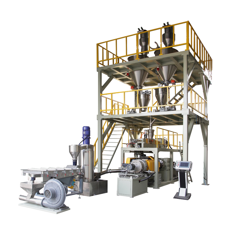 Production type double rotor continuous mixer